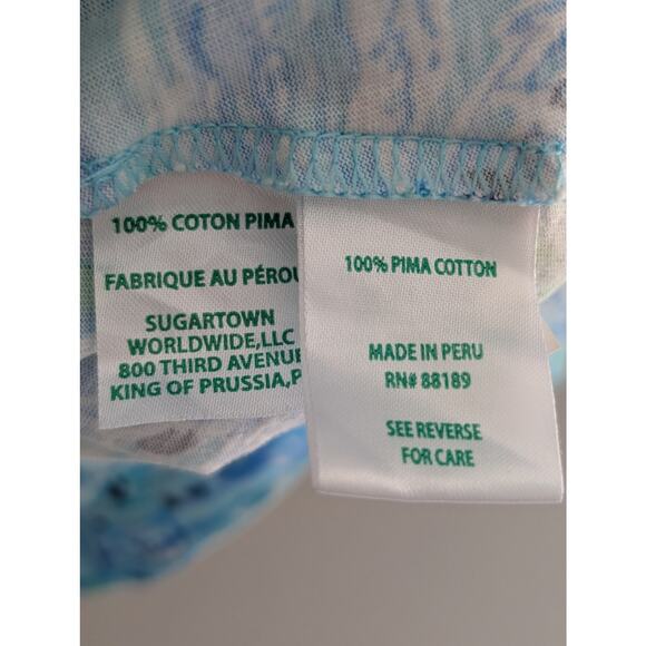 Lilly Pulitzer Kristen Swing Dress Bayside Blue Lilly Loves Texas Size XL - Picture 7 of 8